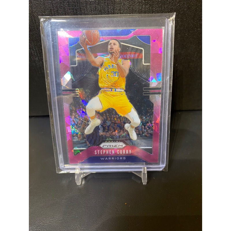 【NBA球員卡】19-20 prizm stephen curry #98 pink ice 粉冰 勇士 籃球卡