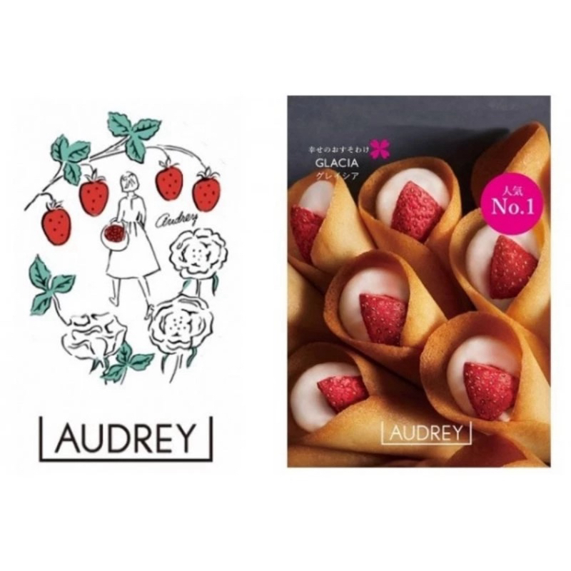 東京代購 AUDREY草莓花束餅乾 8入 現貨