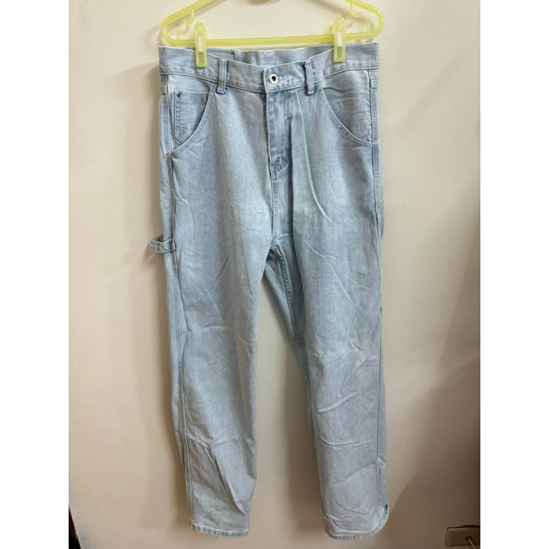 牛仔畫家褲男款｜Fashion Jeans 畫家褲 牛仔褲 9成新 二手衣服 二手褲子 二手商品