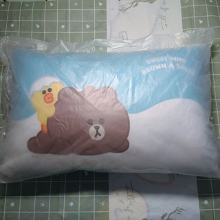 出清 LINE FRIENDS 一起好眠枕 熊大莎莉款