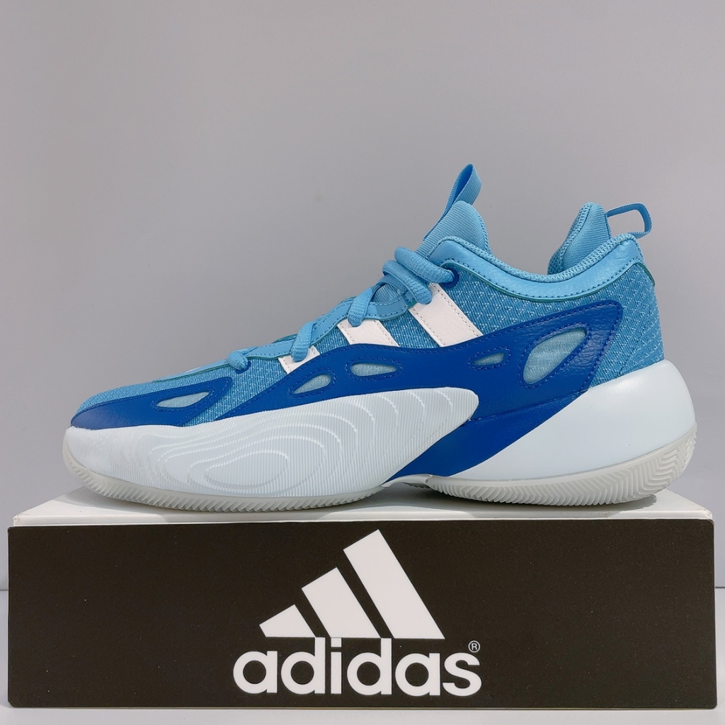 adidas TRAE UNLIMITED 2 男女款 水藍色 緩震 透氣 舒適 運動 籃球鞋 IE7766