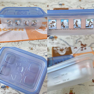 🐷現貨🇯🇵 跳跳虎 保鮮盒 塑膠盒 水果盒 ziploc tigger 迪士尼 正版 disney 盒子 收納盒