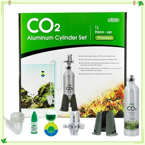 🚛免運費🚛ISTA CO2鋁瓶全套組 頂級型 1L IF-669 止逆細化器 水草缸 二氧化碳 鋁瓶 鋼瓶 伊士達
