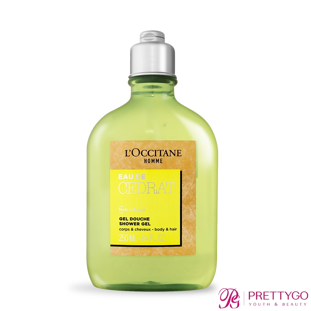 L'OCCITANE 歐舒丹 都會男士雙效沐浴膠(250ml)-百貨公司貨【美麗購】