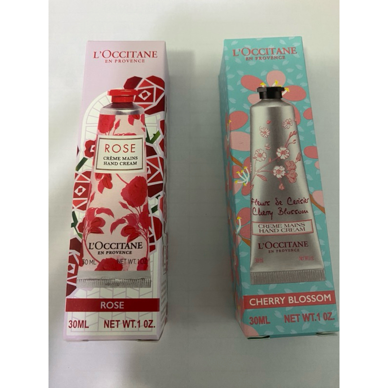 [現貨✨熱銷商品㊣] L’occitane 歐舒丹 護手霜 Hand Cream 30ml 櫻花&amp;玫瑰