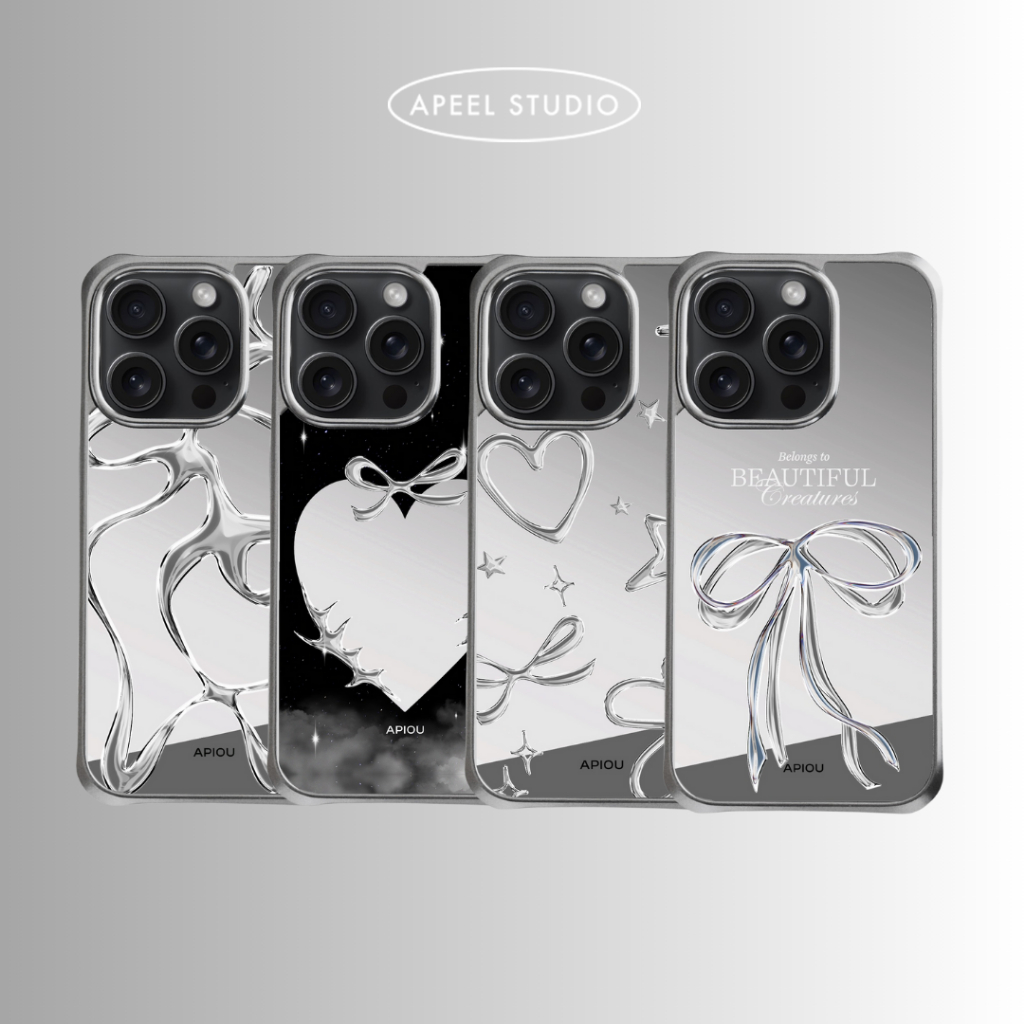 【現貨】【Mirror Pro】銀色系列 iPhone 鏡面磁吸全包防摔保護殼 (支援Magsafe)