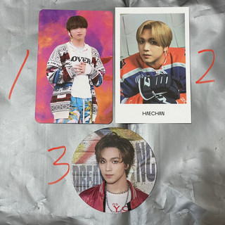 現貨官方 NCT DREAM 楷燦 小卡 圓卡 reload universe HOT SAUCE JEWEL CASE