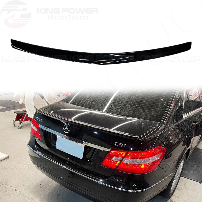 KP擎利國際 BENZ W212 AMG款 亮黑尾翼 實體店面 預約安裝