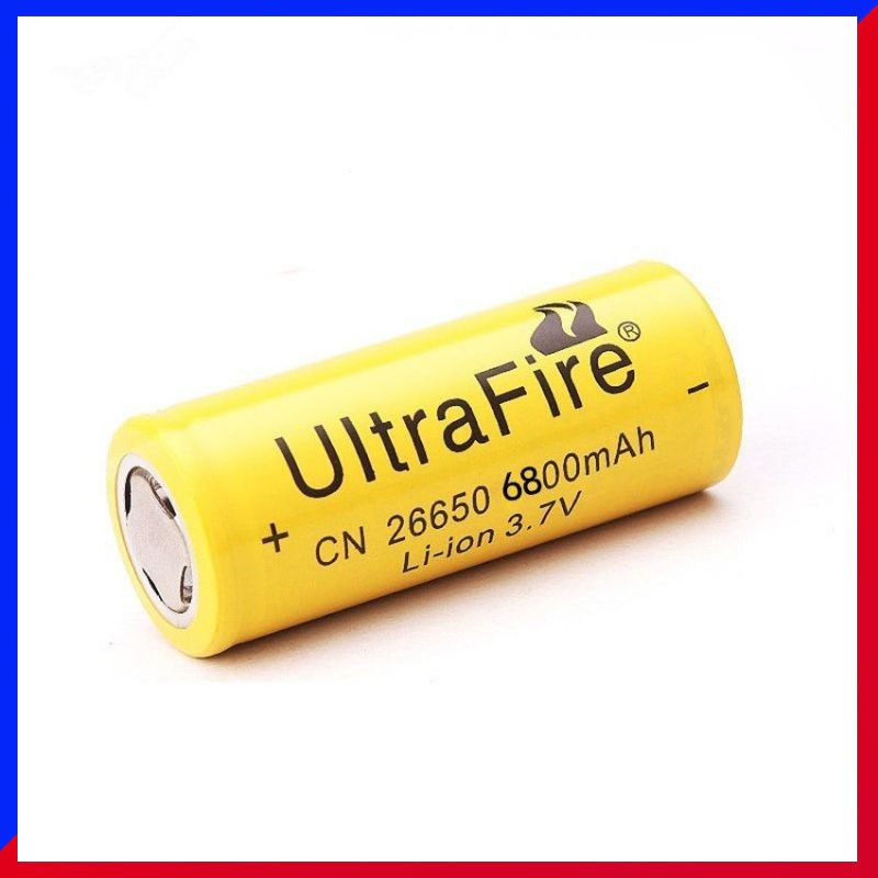 UItra Fire 神火  26650鋰電池 6800mah 適用手電筒 頭燈 充電寶 P70手電筒 行動電源3
