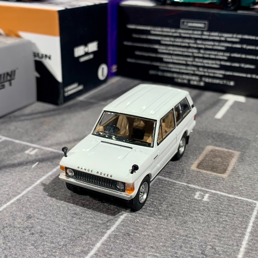 免運 MINI GT  Land Rover Range Rover Davos White 白色 658 模型車