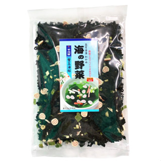 千代田 海之野菜 海帶芽湯 蟹玉海鮮 花麩魚板 沖泡海帶芽 海帶芽湯