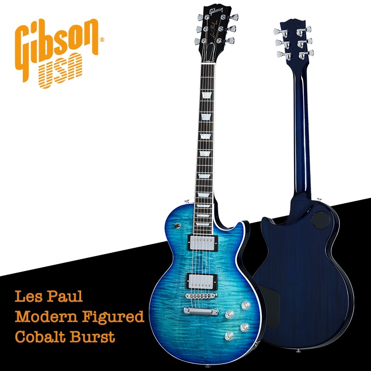 Gibson Les Paul Modern Figured Cobalt Burst 電吉他【又昇樂器.音響】