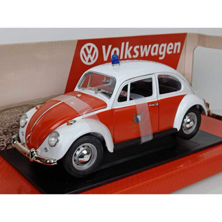 限量Greenlight 1:18(1/18) Volkswagen VW Beetle 救護車 福斯 金龜車 模型車