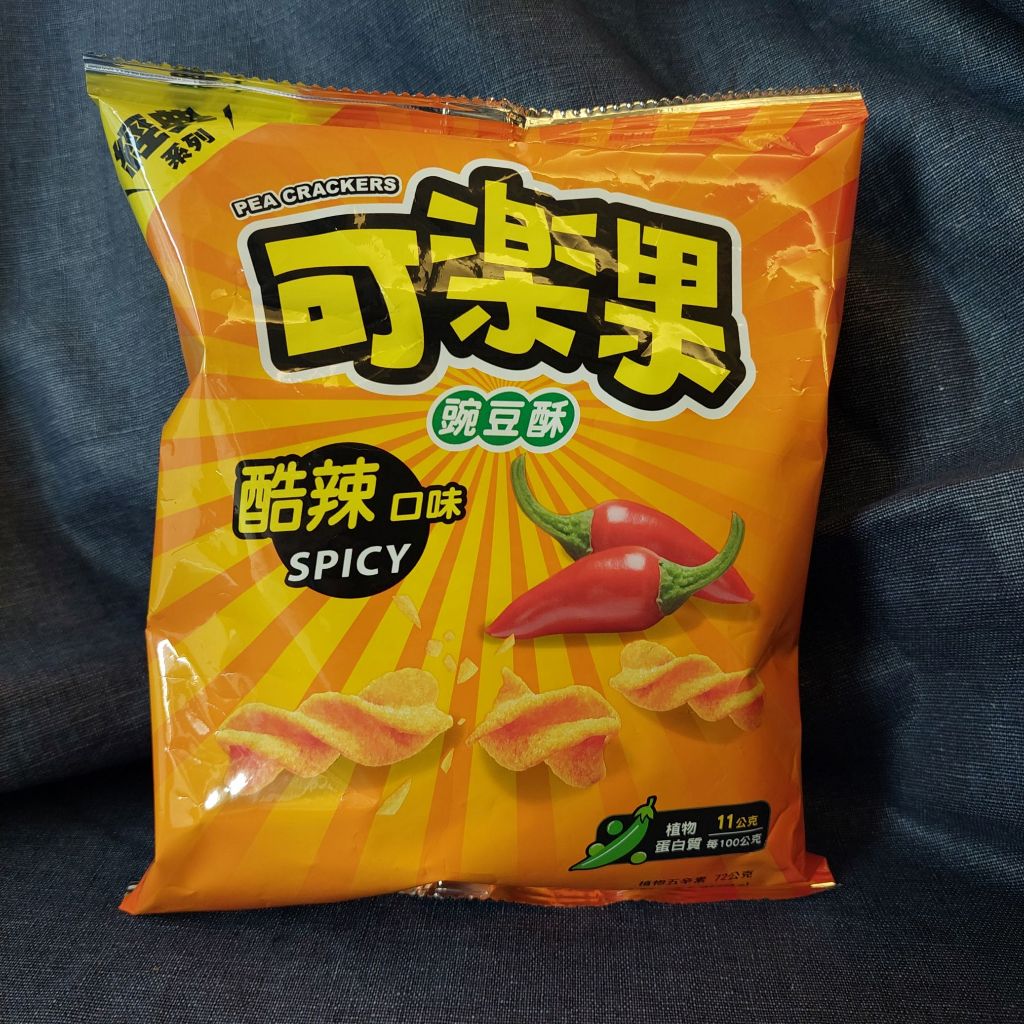 可樂果 豌豆酥 酷辣口味 72g