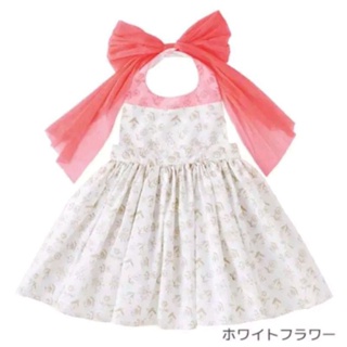 新品 日本帶回MARLMARL 精品 防潑水幼兒用 圍兜 小洋裝圍裙