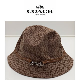 二手真品 COACH 帽子 保暖帽 漁夫帽 遮陽帽 男用帽 女用帽 衣603