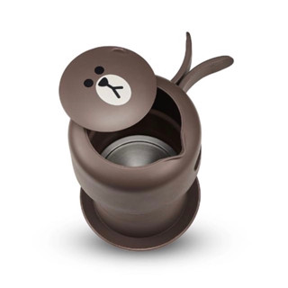 （全新現貨）JOYOUNG 九陽 xLINE FRIENDS 隨我行摺疊煮水壺 快煮壺 電茶壺 K06-Z2M(熊大)