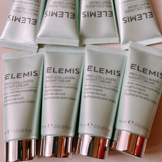 ELEMIS 海洋膠原緊緻精華晚霜 日霜15ml pro collagen night cream