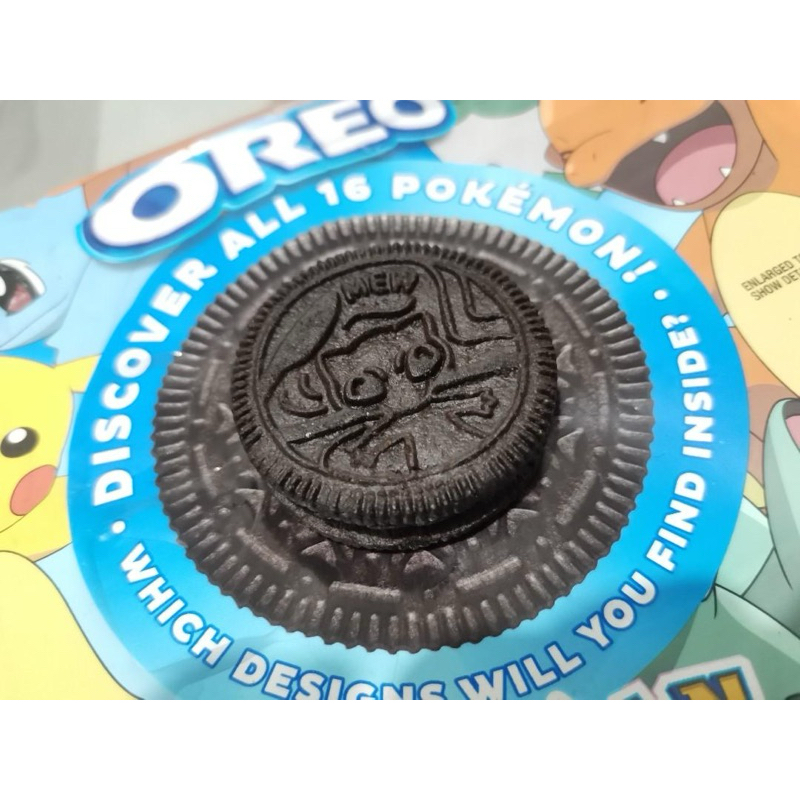 限量夢幻mew寶可夢Pokemon Oreo 奧利奧收藏