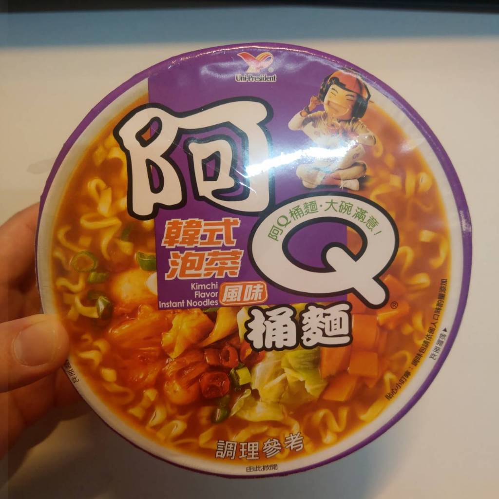 阿Q桶麵 韓式泡菜風味 102g