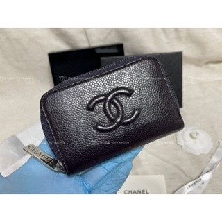 [ 二手 ] Chanel 香奈兒 拉鍊卡包 零錢卡包 零錢包 錢包 皮夾 卡夾 卡片夾 名片夾 小夾 短包 包包 長夾