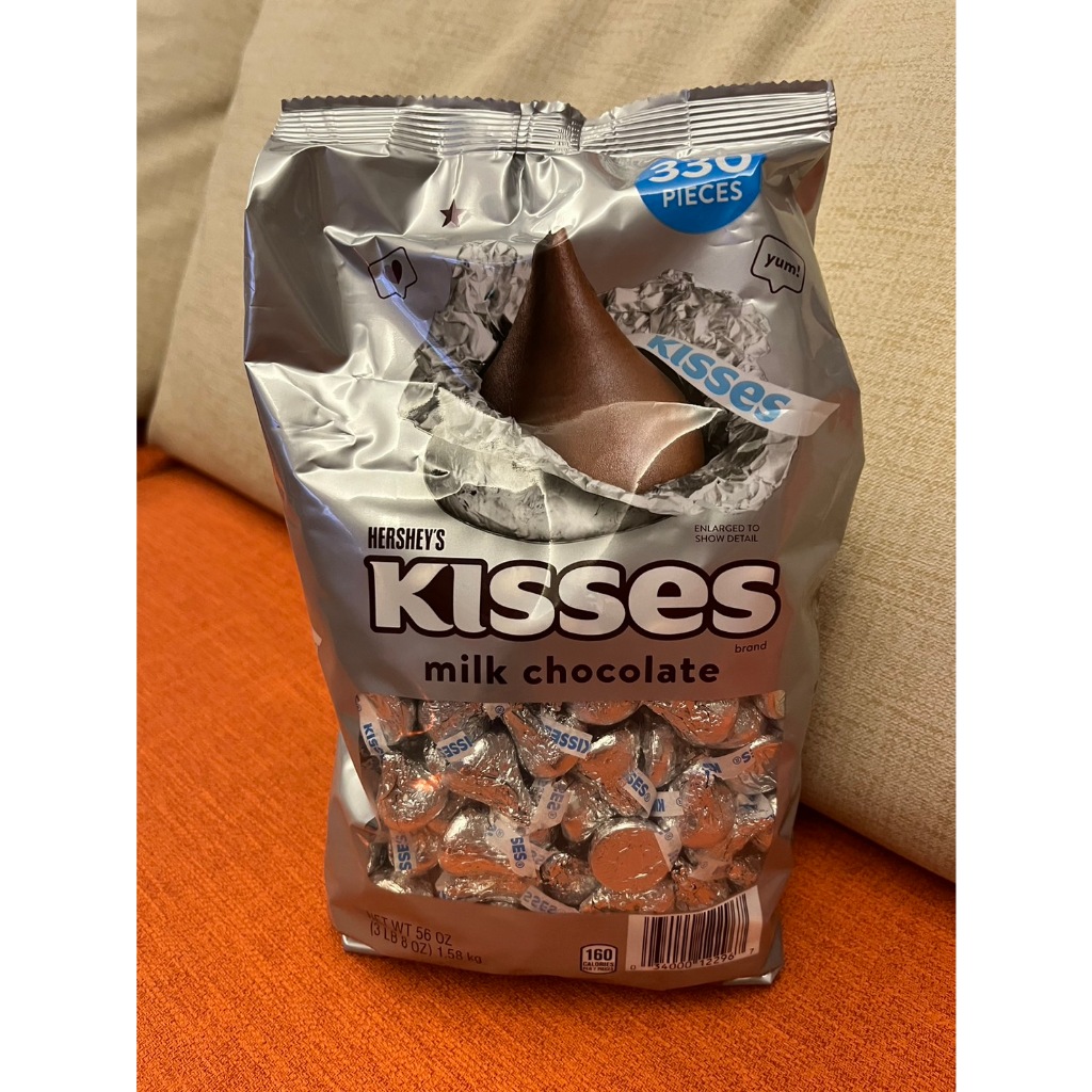 HERSHEY'S好時/賀喜牛奶巧克力一包1.58kg    739元--可超商取貨付款