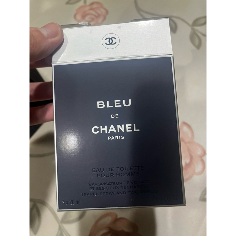 香奈兒男性香水BLEU DE CHANEL 旅行組 20 mL 拆賣