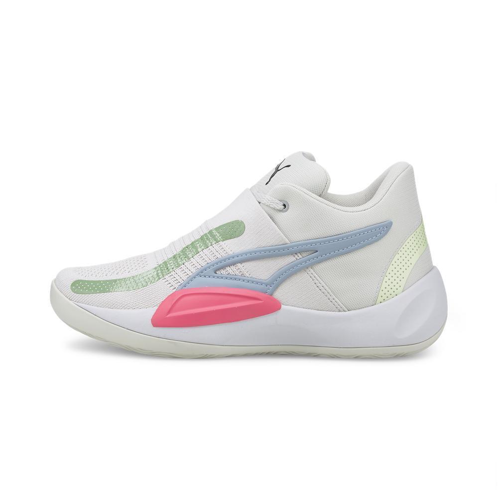 【鞋魂零碼特惠】(23.5~26.5cm) PUMA 男女籃球鞋 Rise NITRO 運動鞋 襪套 輕量鞋面 氮氣中底