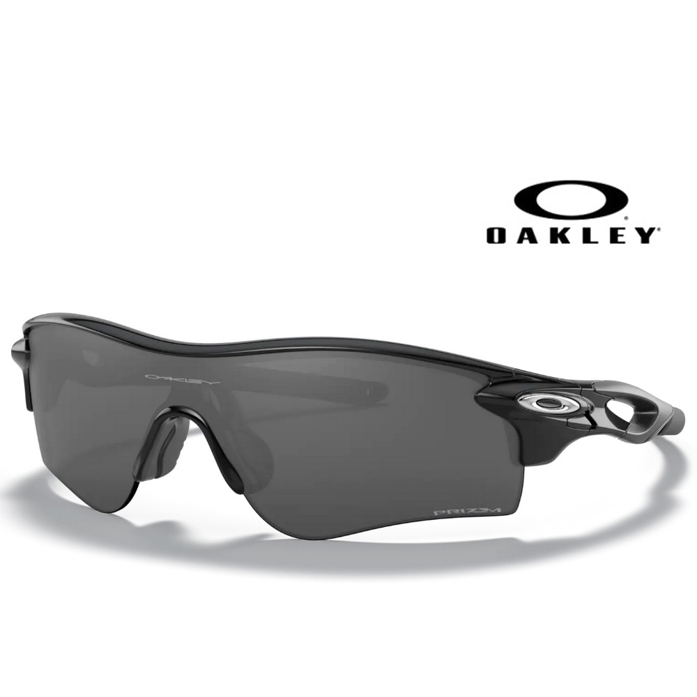 【原廠公司貨】Oakley 奧克利 RADARLOCK 亞洲版 運動包覆太陽眼鏡 OO9206 41 黑框水銀譜銳智鏡片