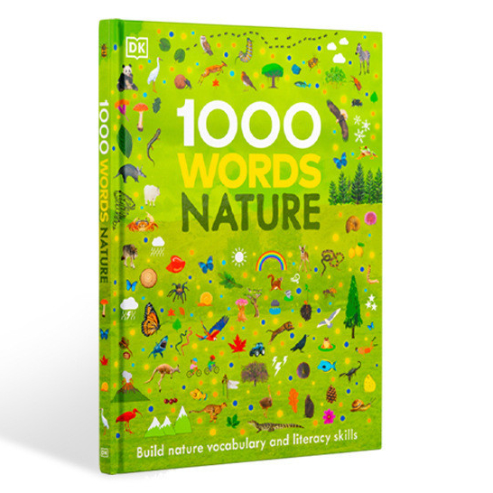 小彼恩 DK nature 1000 words 自然1000詞 英文原版 點讀版 詞典 毛毛蟲點讀筆
