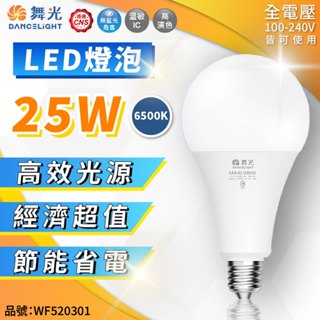 [喜萬年] 舞光 LED 球泡燈 25W 20W 38W 75W E27 白光黃光自然光 燈泡 大瓦數商業燈泡 禮堂燈泡
