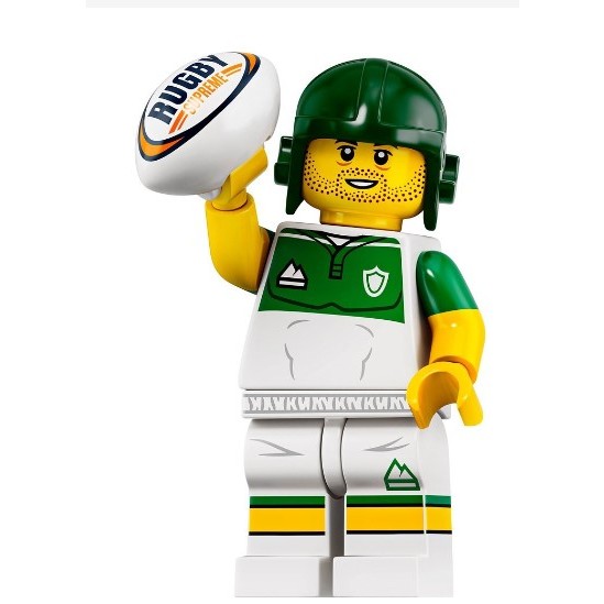 LEGO 樂高 71025 #13 13號 13 Rugby Player 橄欖選手球員