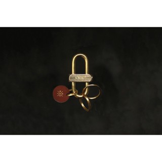 UNIC經典魯班鎖鑰匙圈 / 黃銅鑰匙釦 / 背包掛勾吊飾【可客製化】