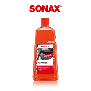 SONAX 旗艦頂級洗車精2L 贈 洗車綿 中性無磷 不傷鍍膜層 打蠟車 鍍膜車可用 清潔效果強 德國原裝 台灣總代理