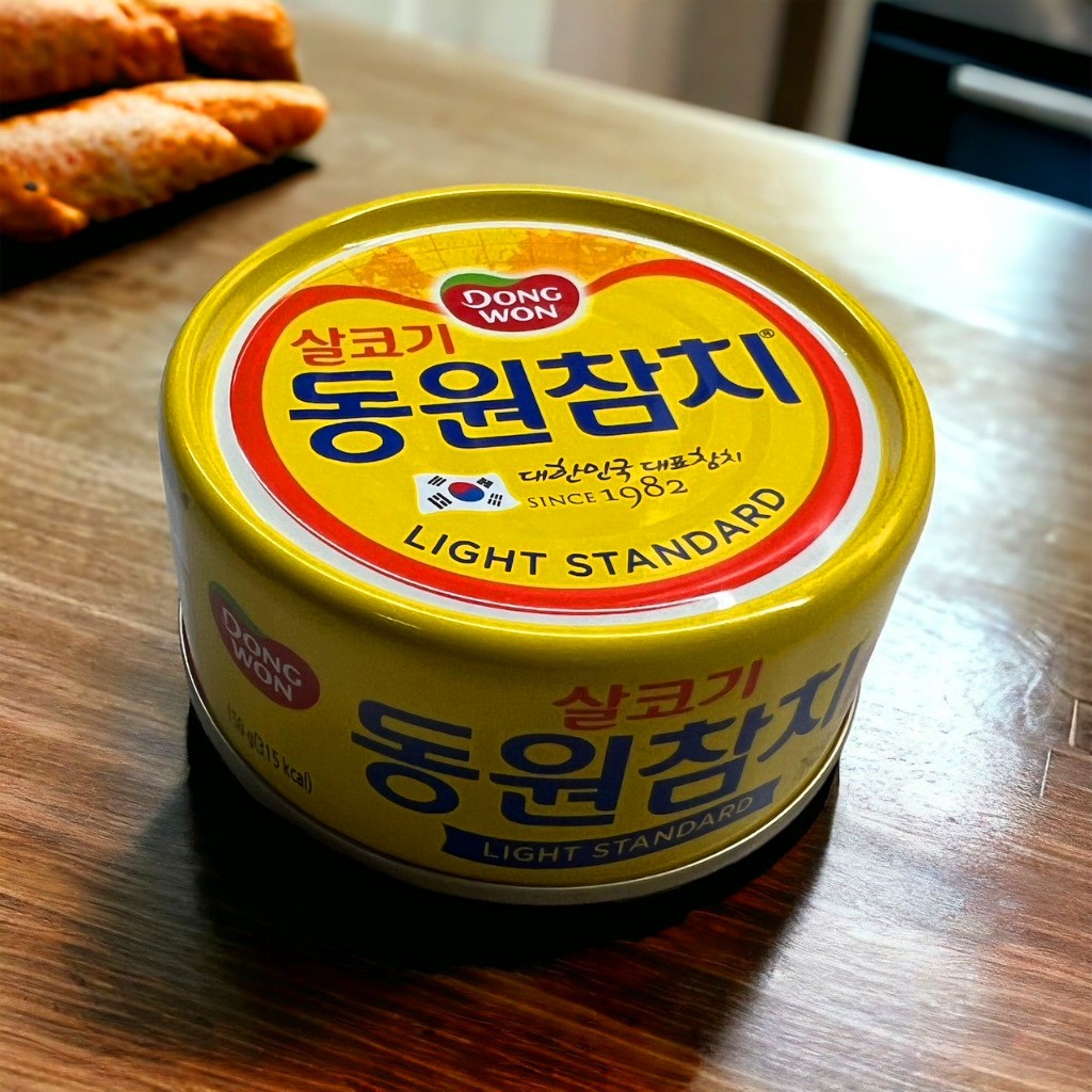揪便宜 韓國鰹魚罐頭(原味) 韓國 鰹魚 鮪魚 罐頭 碎肉 油漬 團購 批發