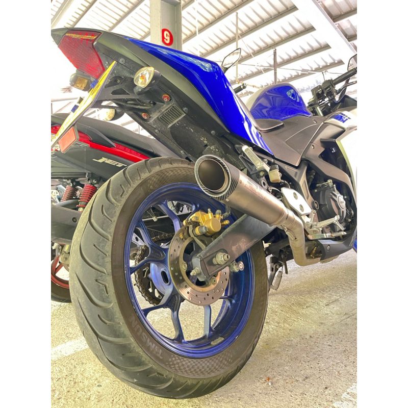 SC-PROJECT全段鈦排氣管（YAMAHA YZF-R3)