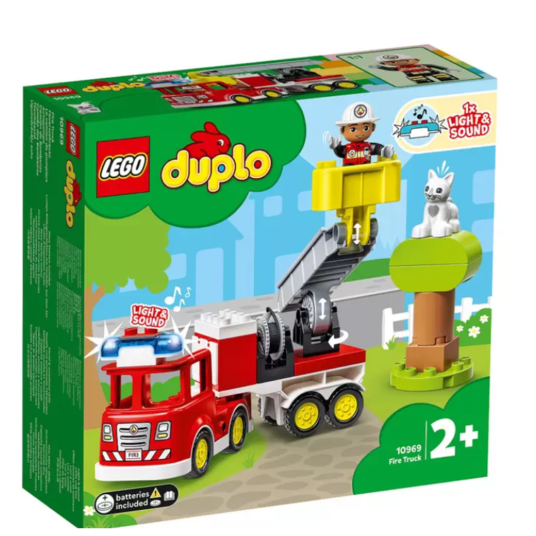 (免運)LEGO 得寶系列 消防車 10969