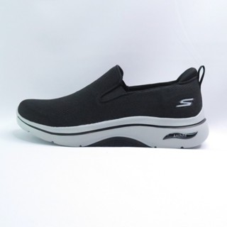 Skechers 216518BKGY 男 健走鞋 GO WALK Arch Fit 黑x灰【iSport愛運動】