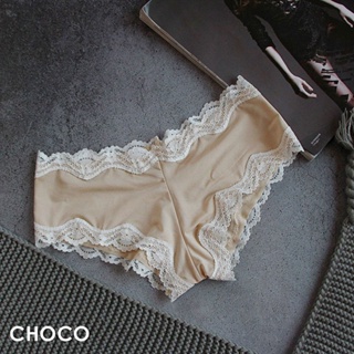 Choco Shop 少女時代．舒柔牛奶絲裸膚美臀小褲(膚色) M~L