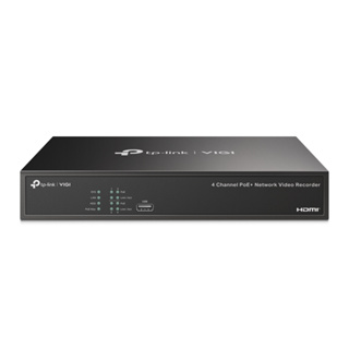 TP-LINK VIGI NVR1004H-4P 4路 PoE+ 網路監控主機 監視器主機 (NVR)
