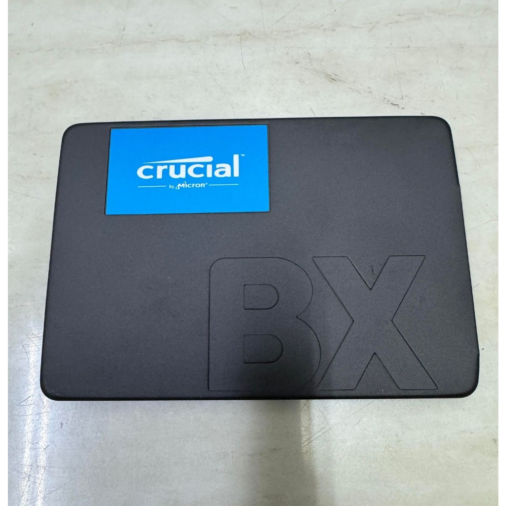 【Micron美光】crucial BX500 1TB SSD 固態硬碟 2.5吋 SATA 二手良品 $1000