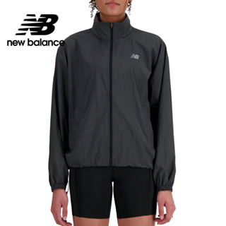 【New Balance】 NB 可收納防風外套_女性_墨灰色_WJ41553ACK