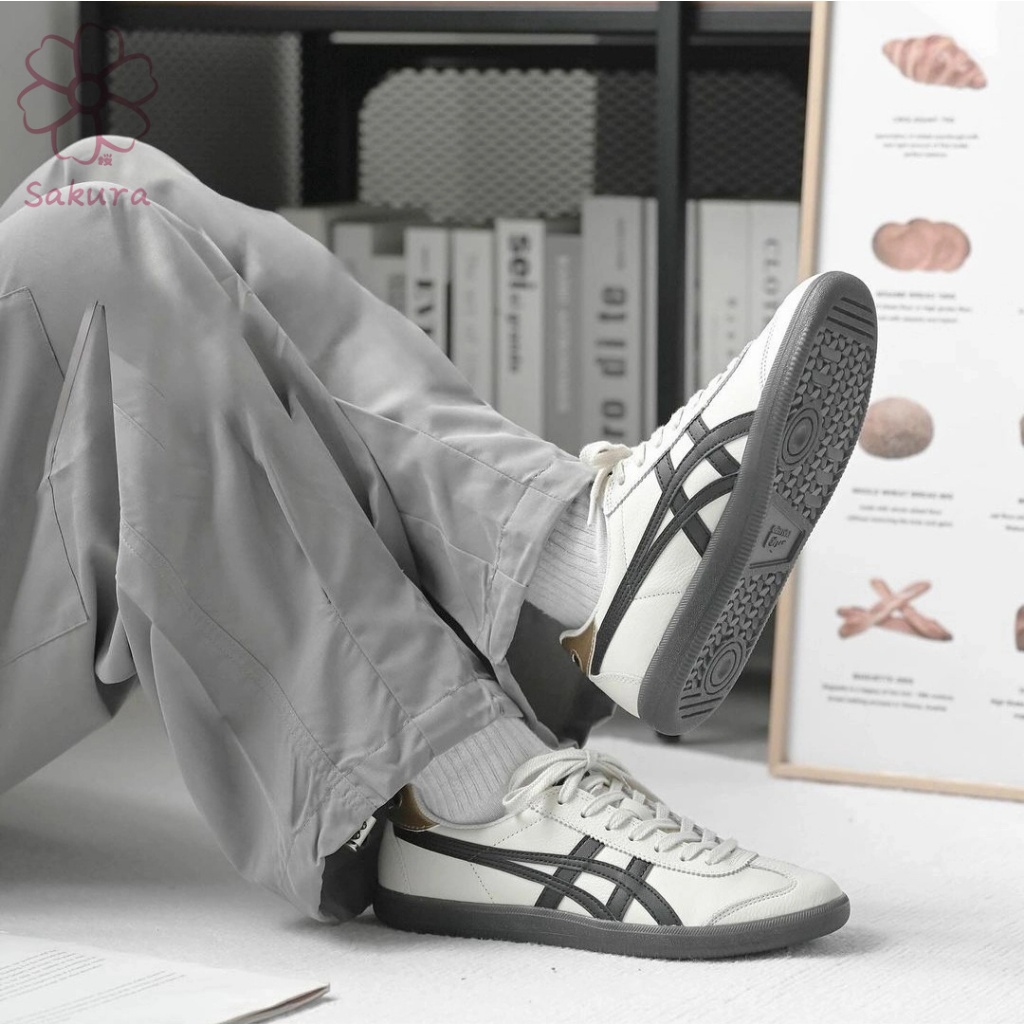 Asics Onitsuka Tiger Tokuten 鬼冢虎 德訓鞋 白黑 男女同款 黑金 1183B938-100