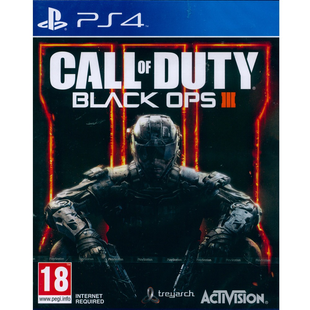 (天天出貨) PS4 決勝時刻：黑色行動 3 英文歐版 COD CALL OF DUTY Black OPS 3