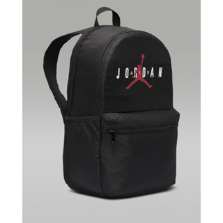 NIKE 後背包 Air Jordan 黑 紅 大空間 多夾層 13吋 軟墊 雙肩包 背包 JD2413006AD