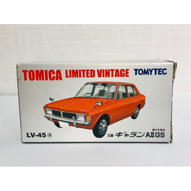 TOMICA TOMYTEC  LV-45a 1/64 模型車 三菱 MITSUBISHI Galant 非 京商