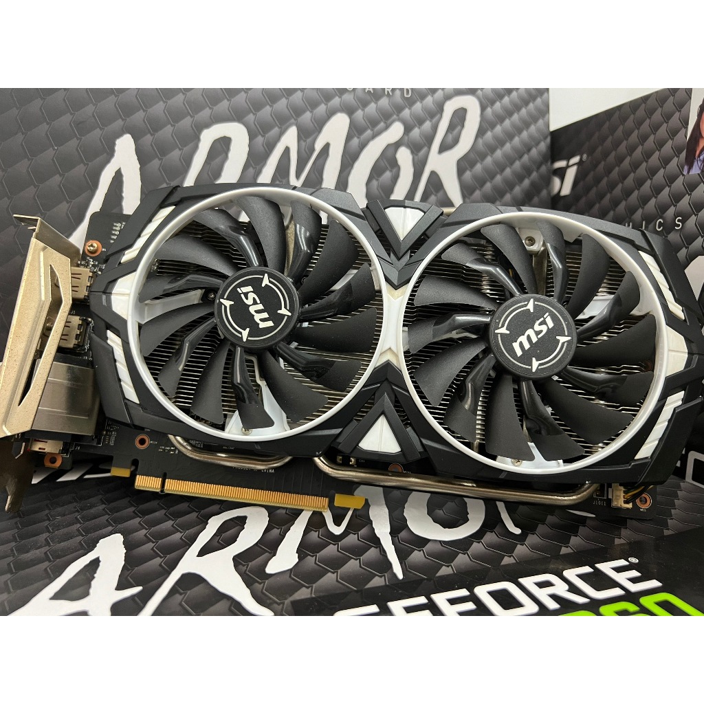 【MSI 微星】 GeForce GTX 1060 ARMOR 6G OC 顯示卡