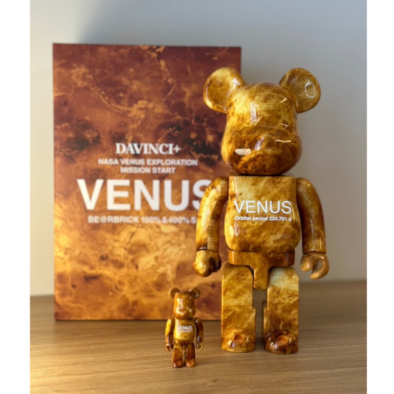 《熊🇯🇵專門店》BE@RBRICK NASA VENUS 金星 400%+100% 全新現貨