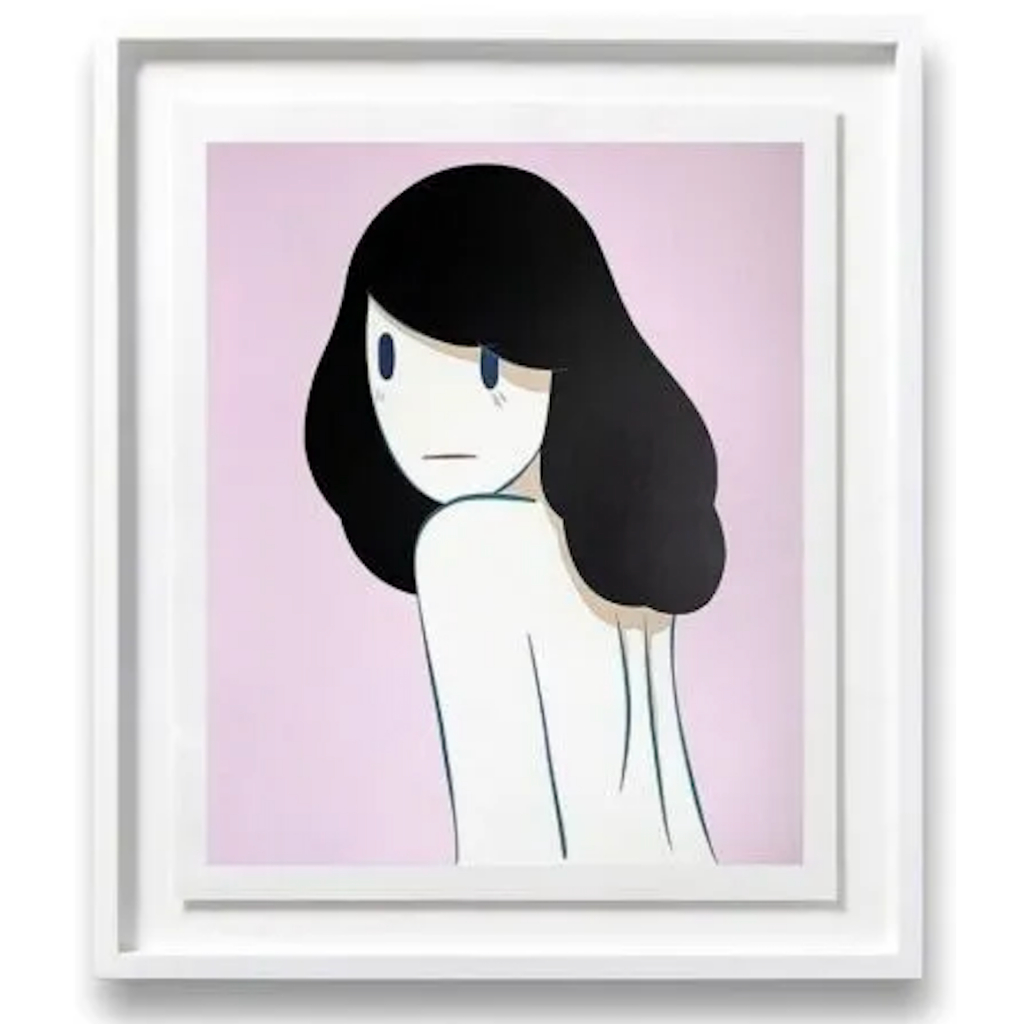 【即出荷】 天野タケル 額装済み（現代 シルクスクリーン VENUS1 版画