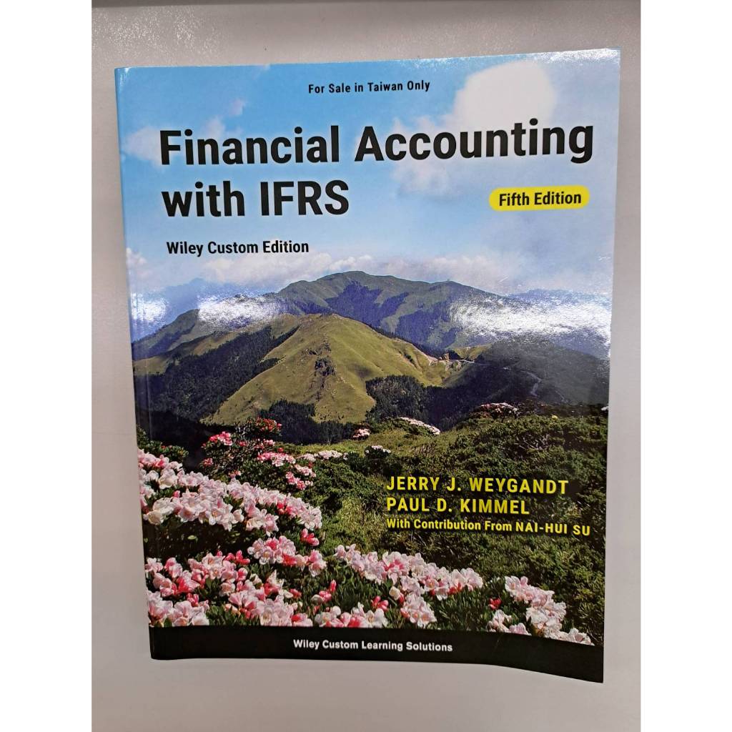 &lt;麗文校園購&gt;[微瑕品福利出清]  Financial Accounting with IFRS Wiley Custom Edition Weygandt/Kimmel 5/e 9781394194766